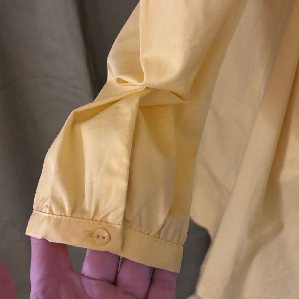 Zara Yellow Backless Ruffle Dress, S - Picture 9 of 11